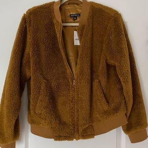 NWT J Crew Woman’s fluffy fall jacket